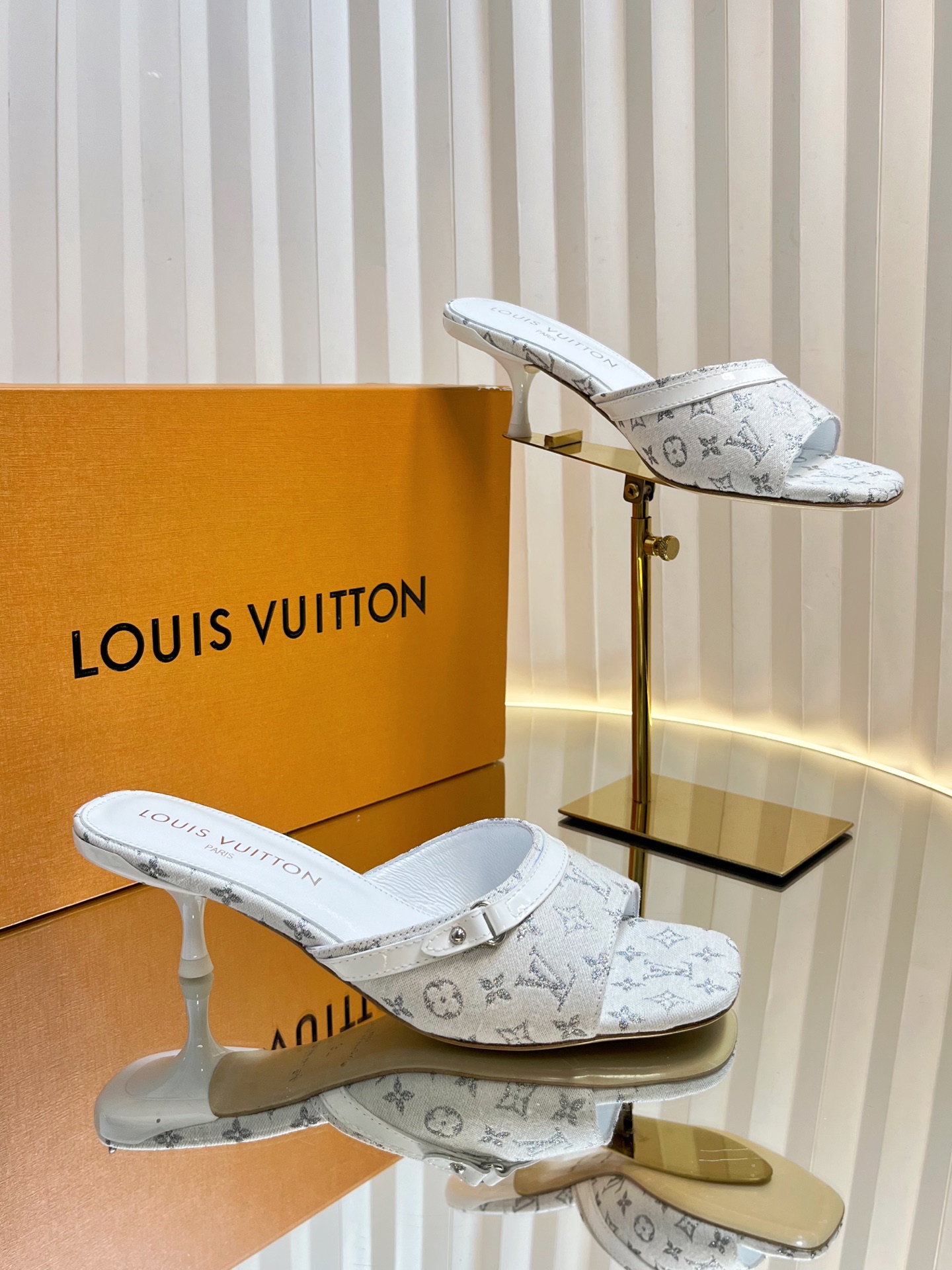 LV Donkey Ballet Shoes: Colorful, Sexy, Cozy, Italian Leather, Custom Sizes - 图片 5