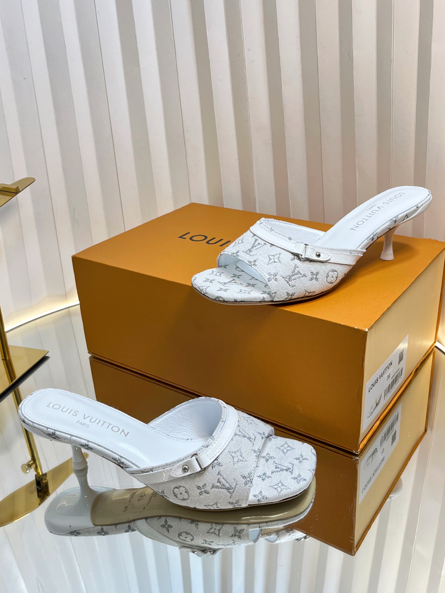 LV Donkey Ballet Shoes: Colorful, Sexy, Cozy, Italian Leather, Custom Sizes - 图片 6