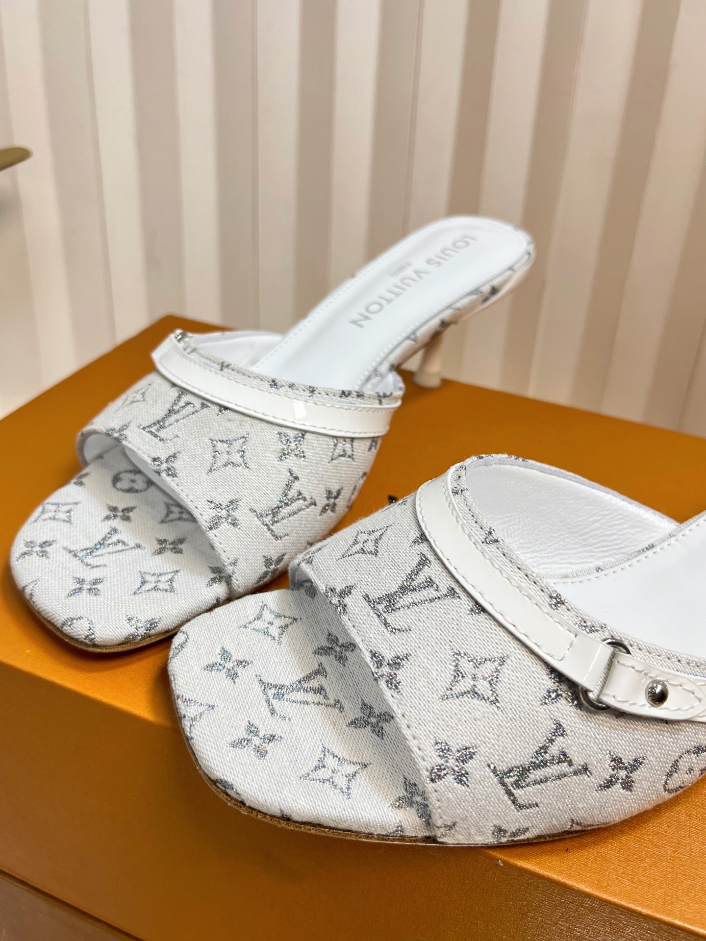 LV Donkey Ballet Shoes: Colorful, Sexy, Cozy, Italian Leather, Custom Sizes - 图片 7