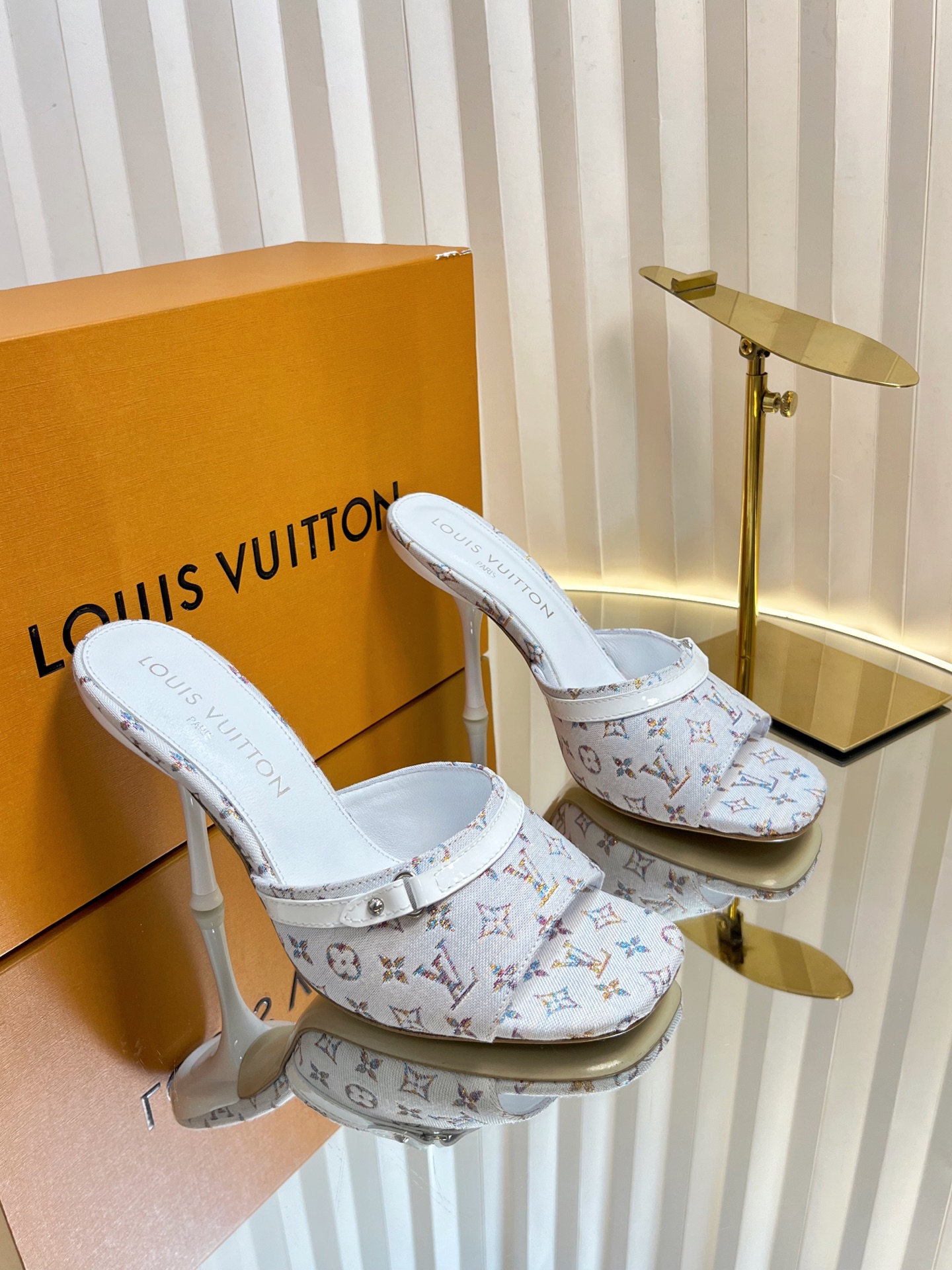 LV Donkey Ballet Shoes: Colorful, Sexy, Cozy, Italian Leather, Customizable, Sizes 35-41