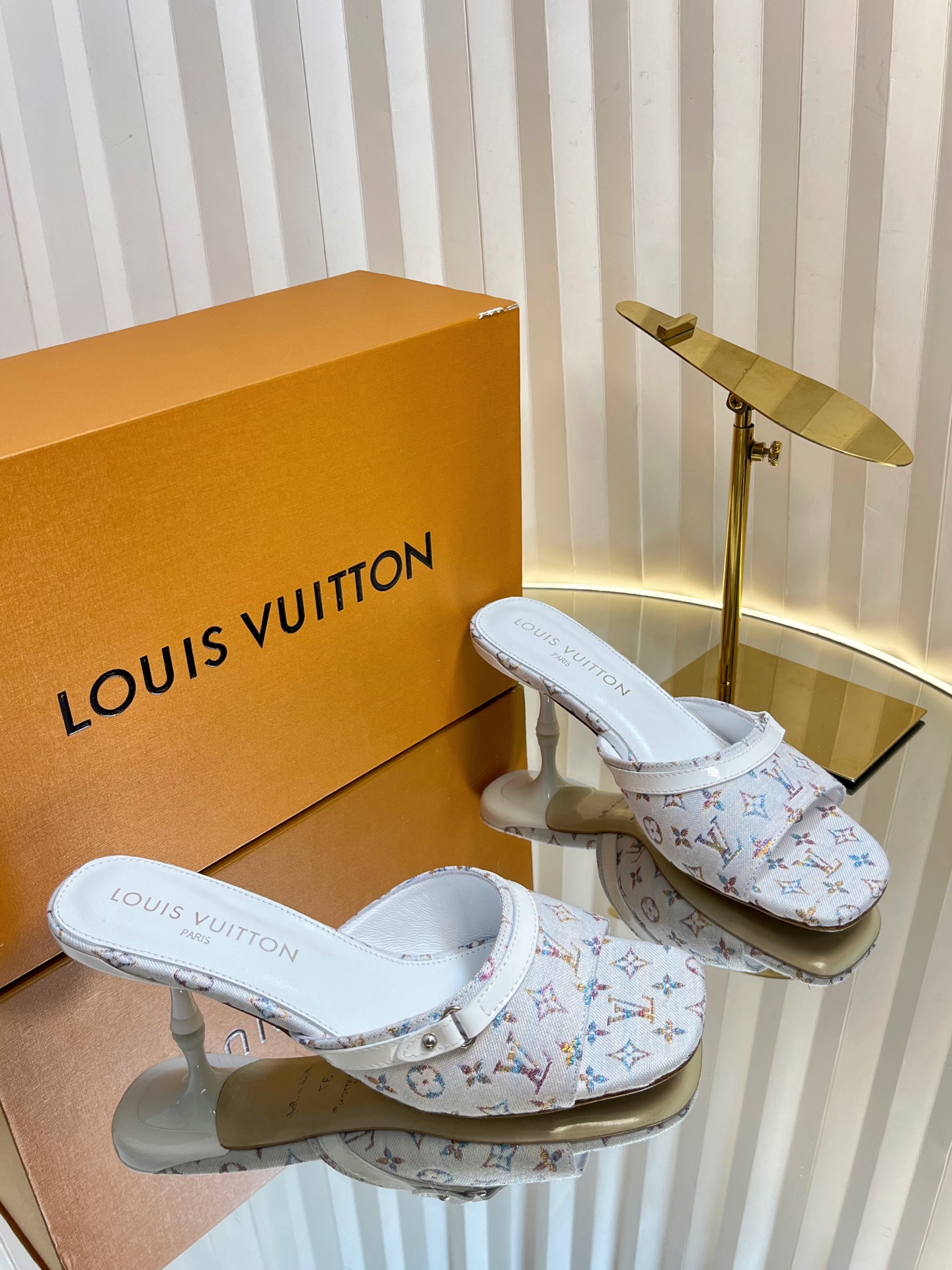 LV Donkey Ballet Shoes: Colorful, Sexy, Cozy, Italian Leather, Custom Sheepskin, Various Sizes