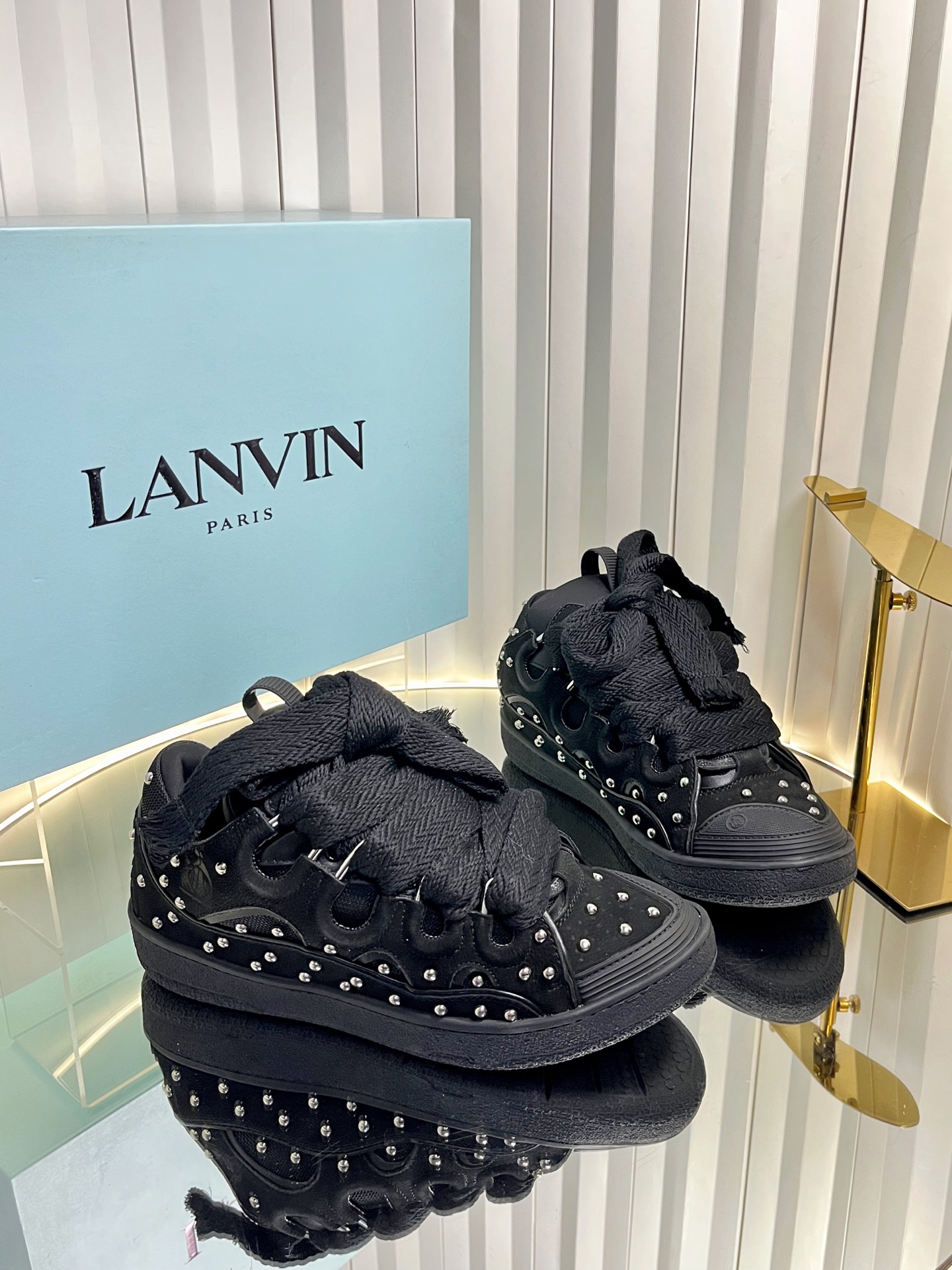 Lanvin Curb Sneakers