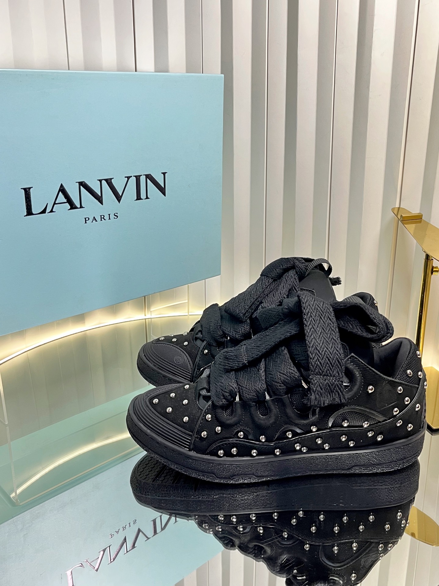 Lanvin Curb Sneakers