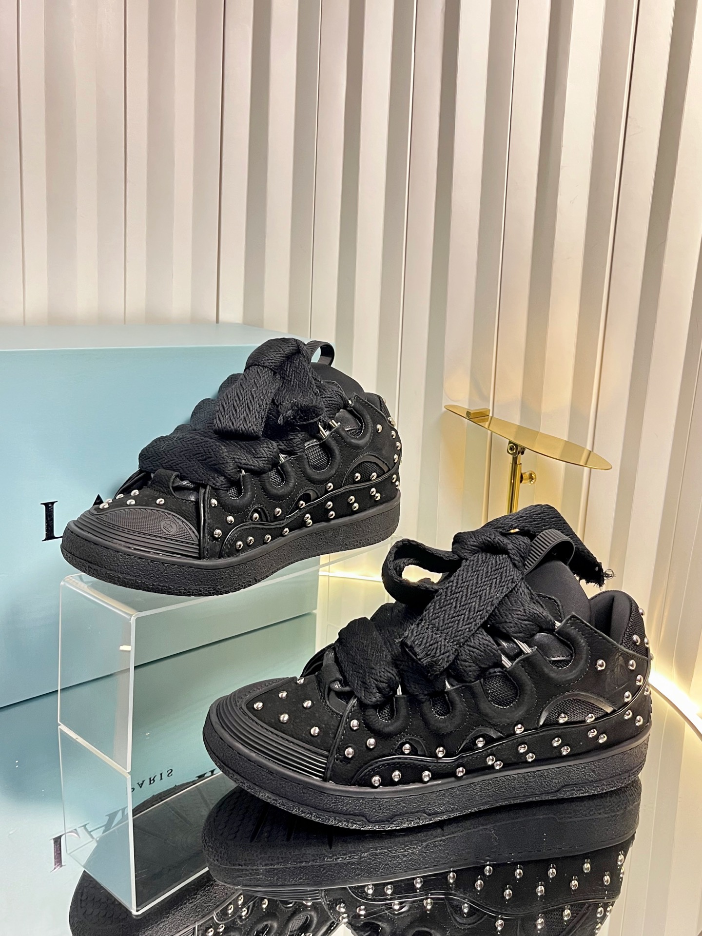 Lanvin Curb Sneakers