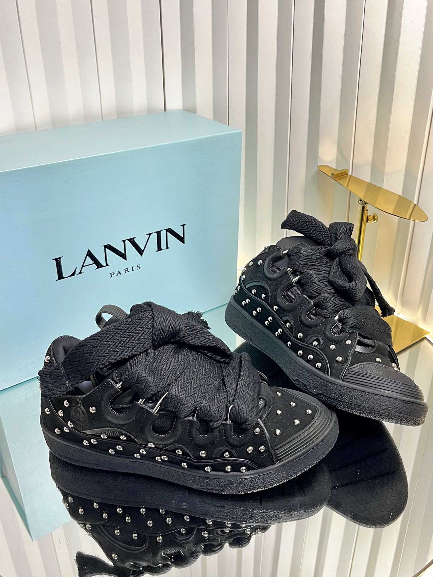 Lanvin Curb Sneakers