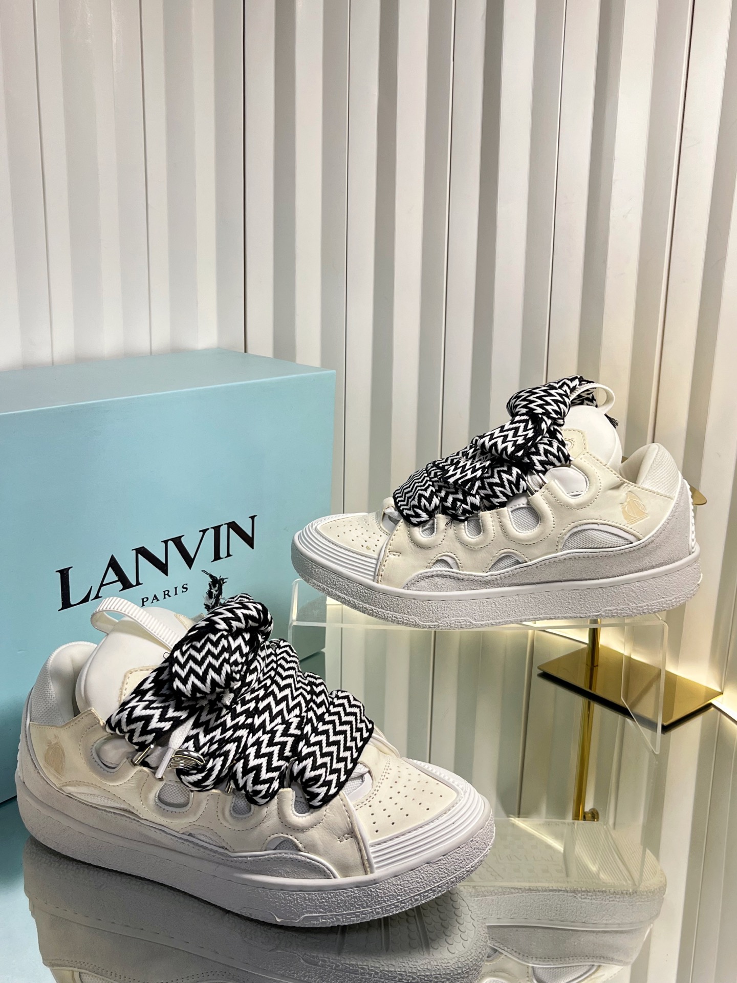 Lanvin Curb Sneakers