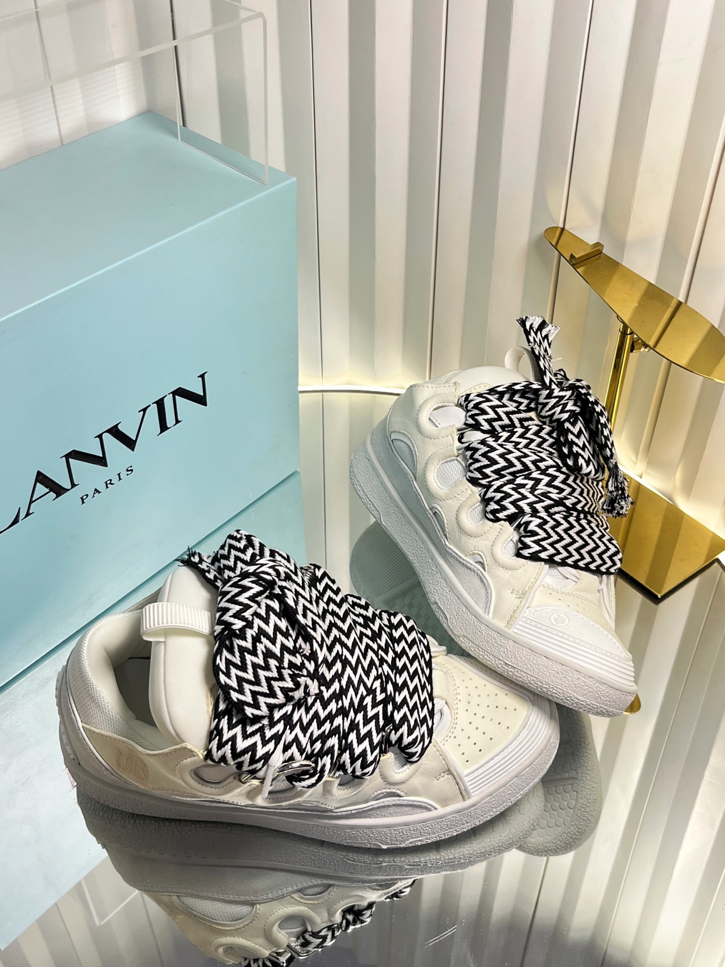 Lanvin Curb Sneakers