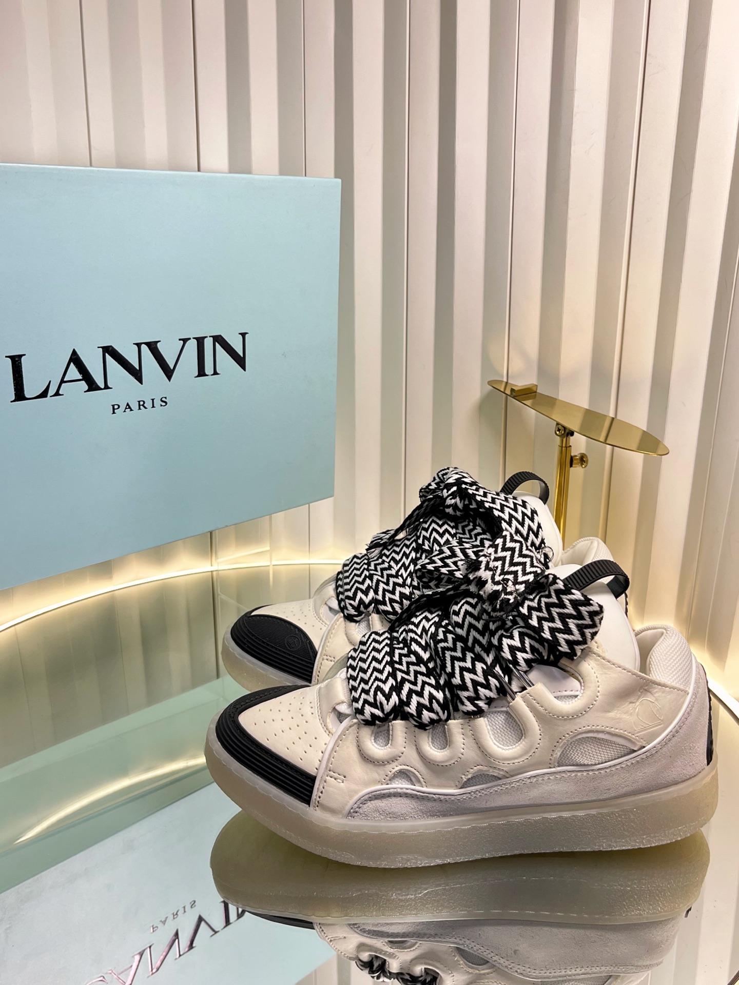 Lanvin Curb Sneakers