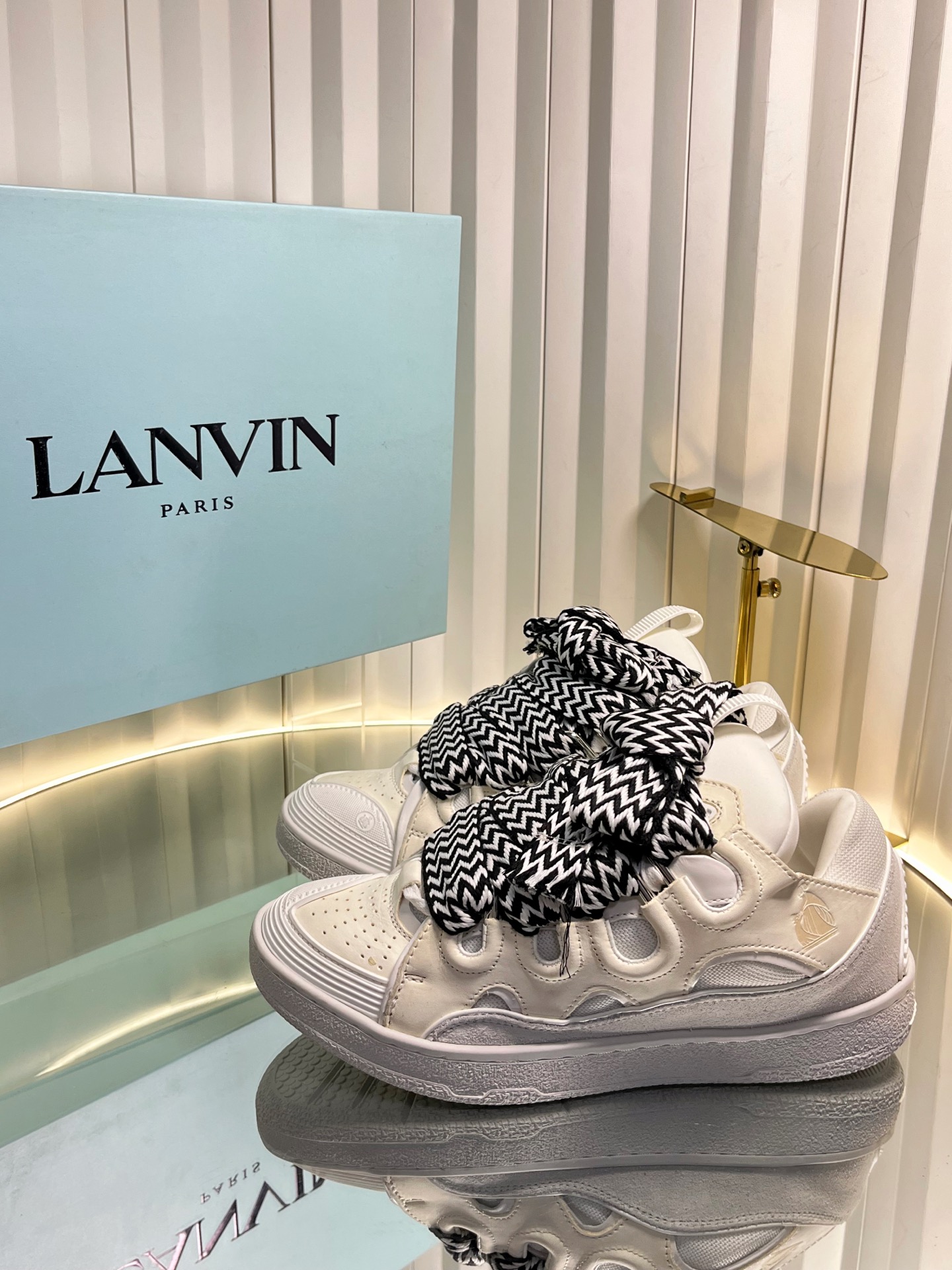 Lanvin Curb Sneakers