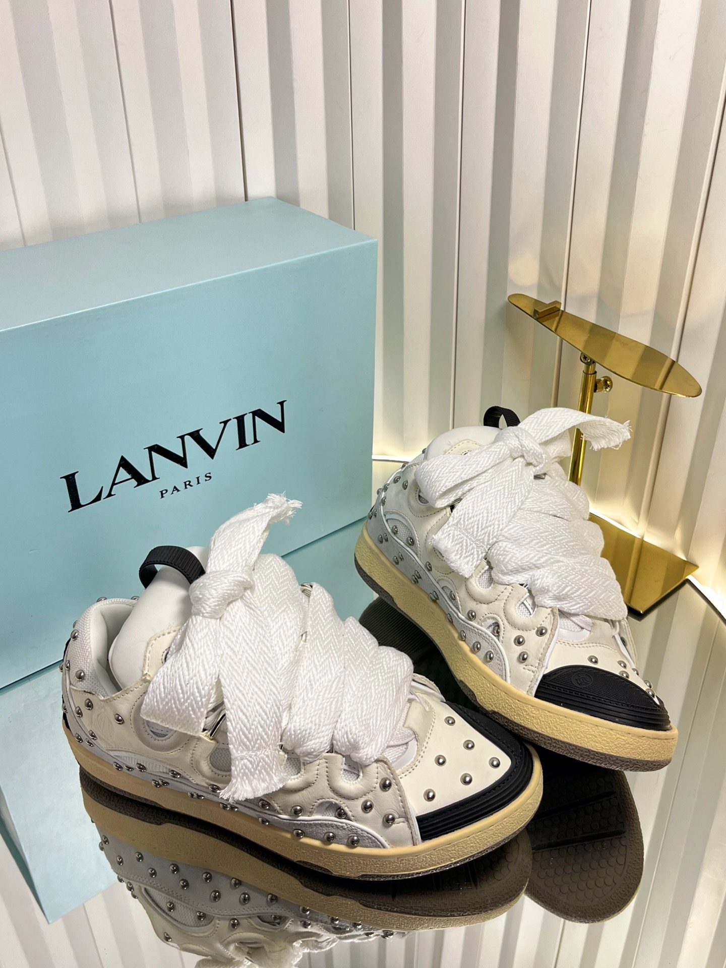 Lanvin Curb Sneakers