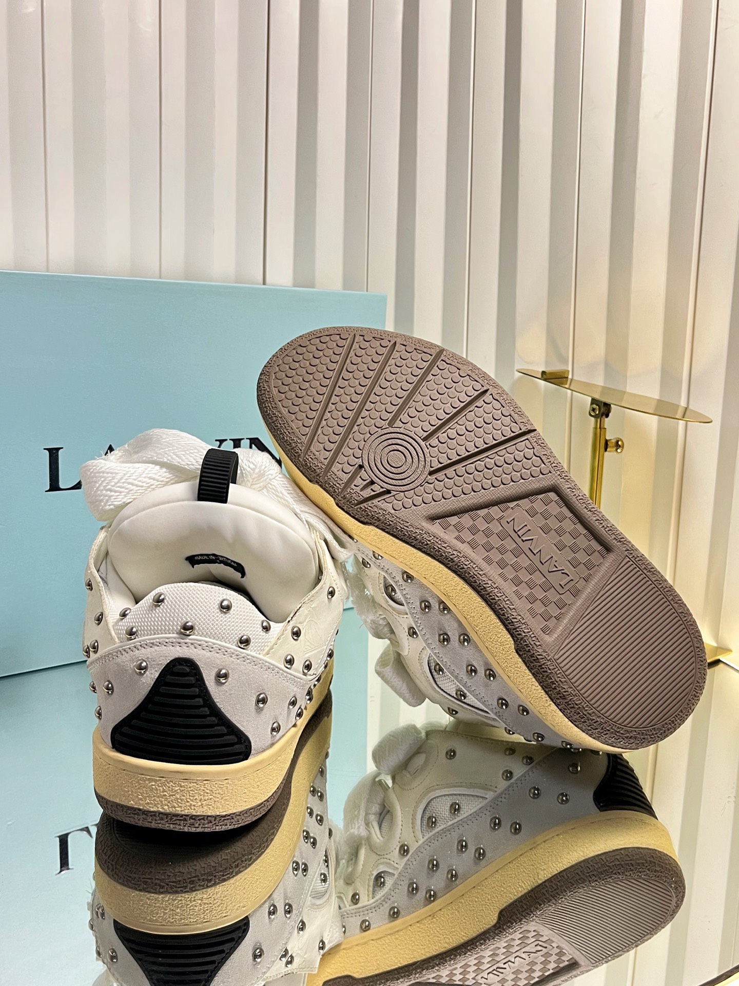 Lanvin Curb Sneakers