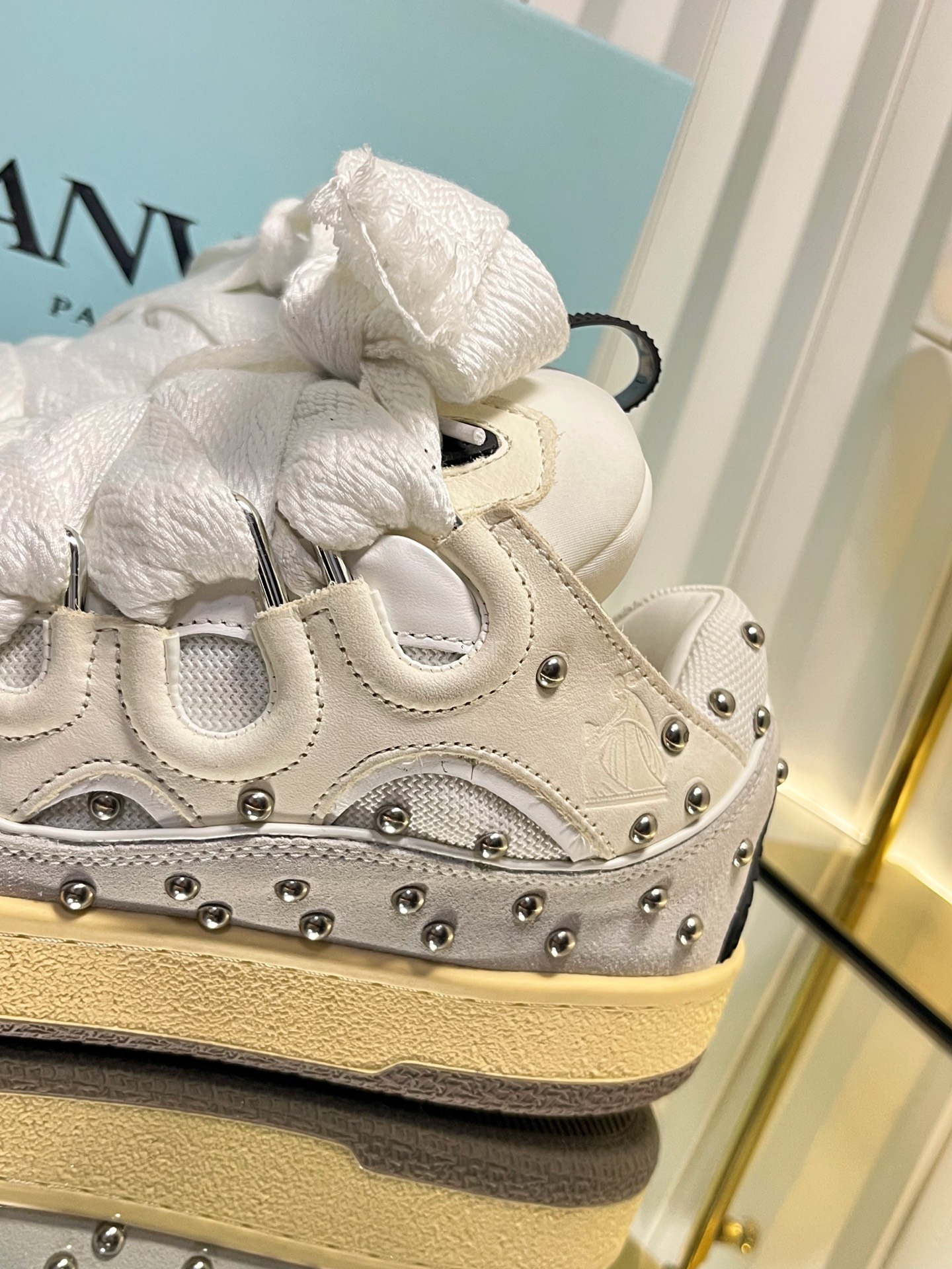 Lanvin Curb Sneakers
