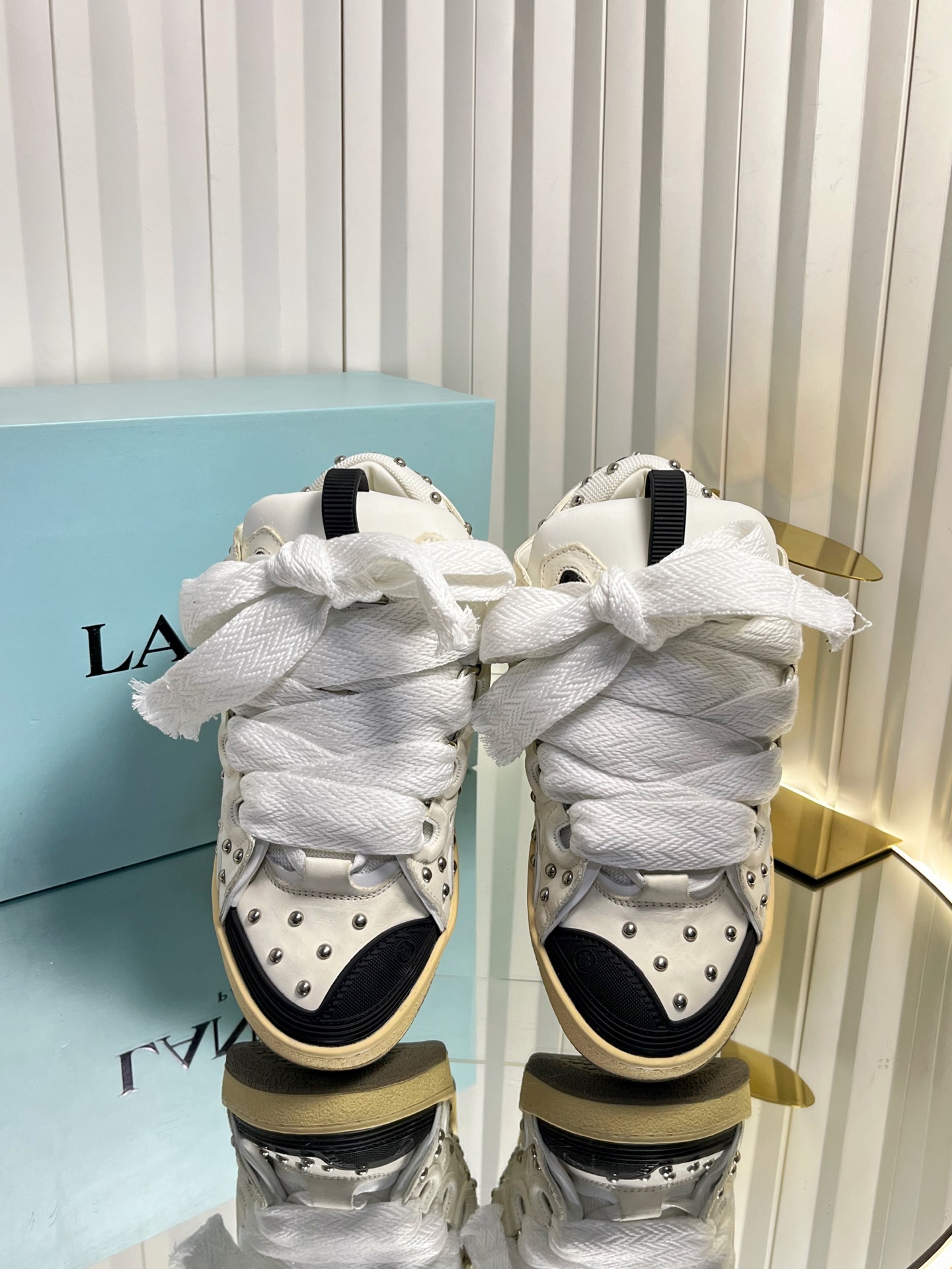 Lanvin Curb Sneakers