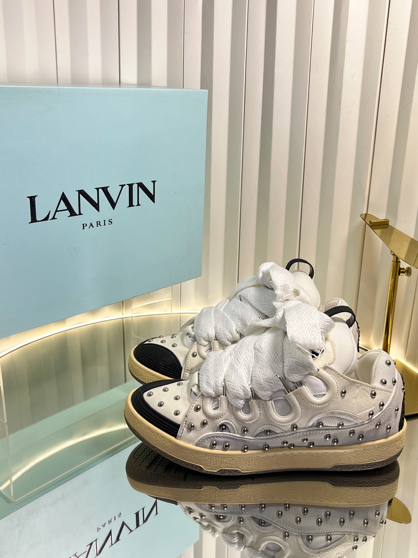 Lanvin Curb Sneakers