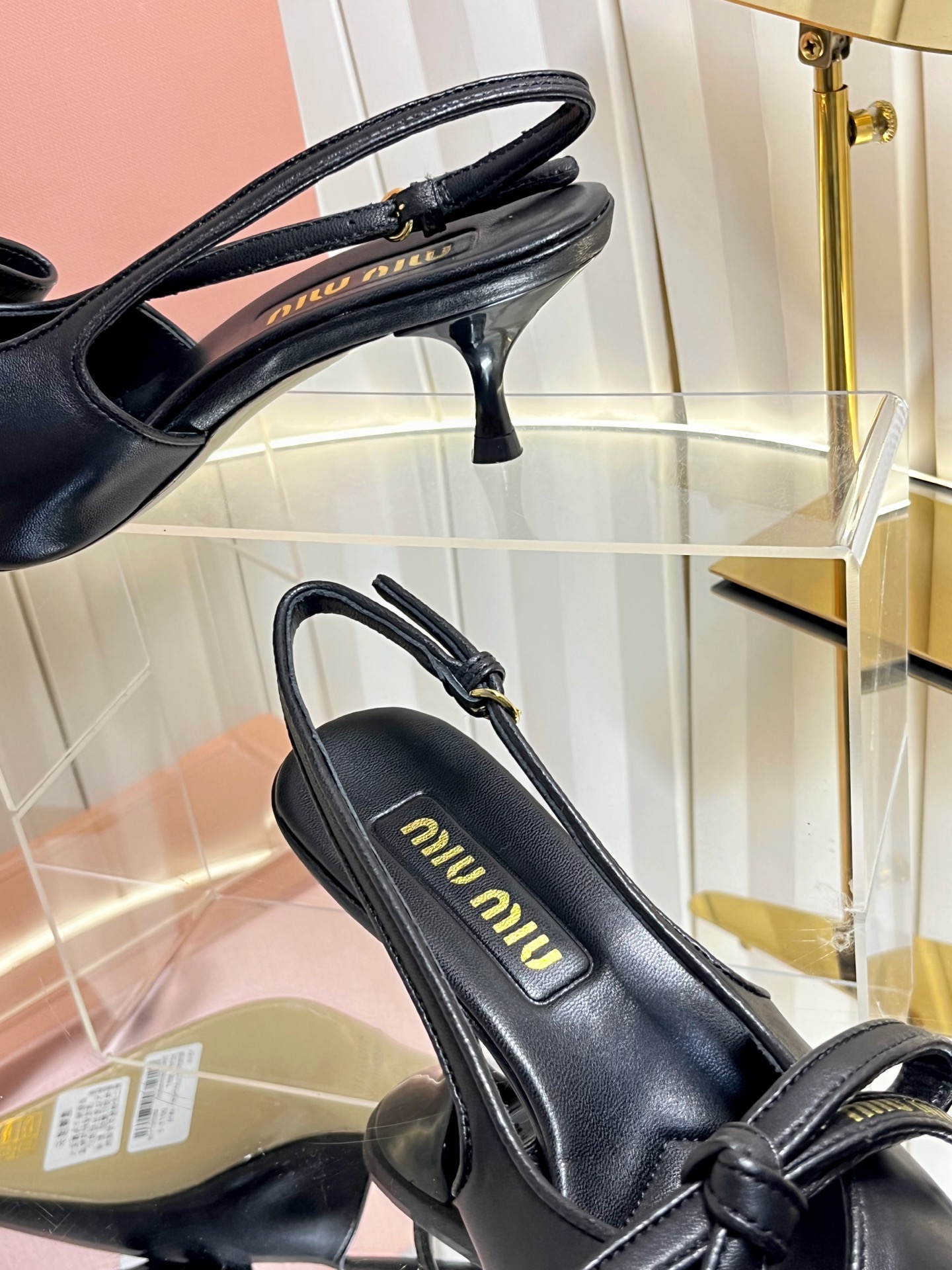 Miu Miu Bow Slingback Pumps