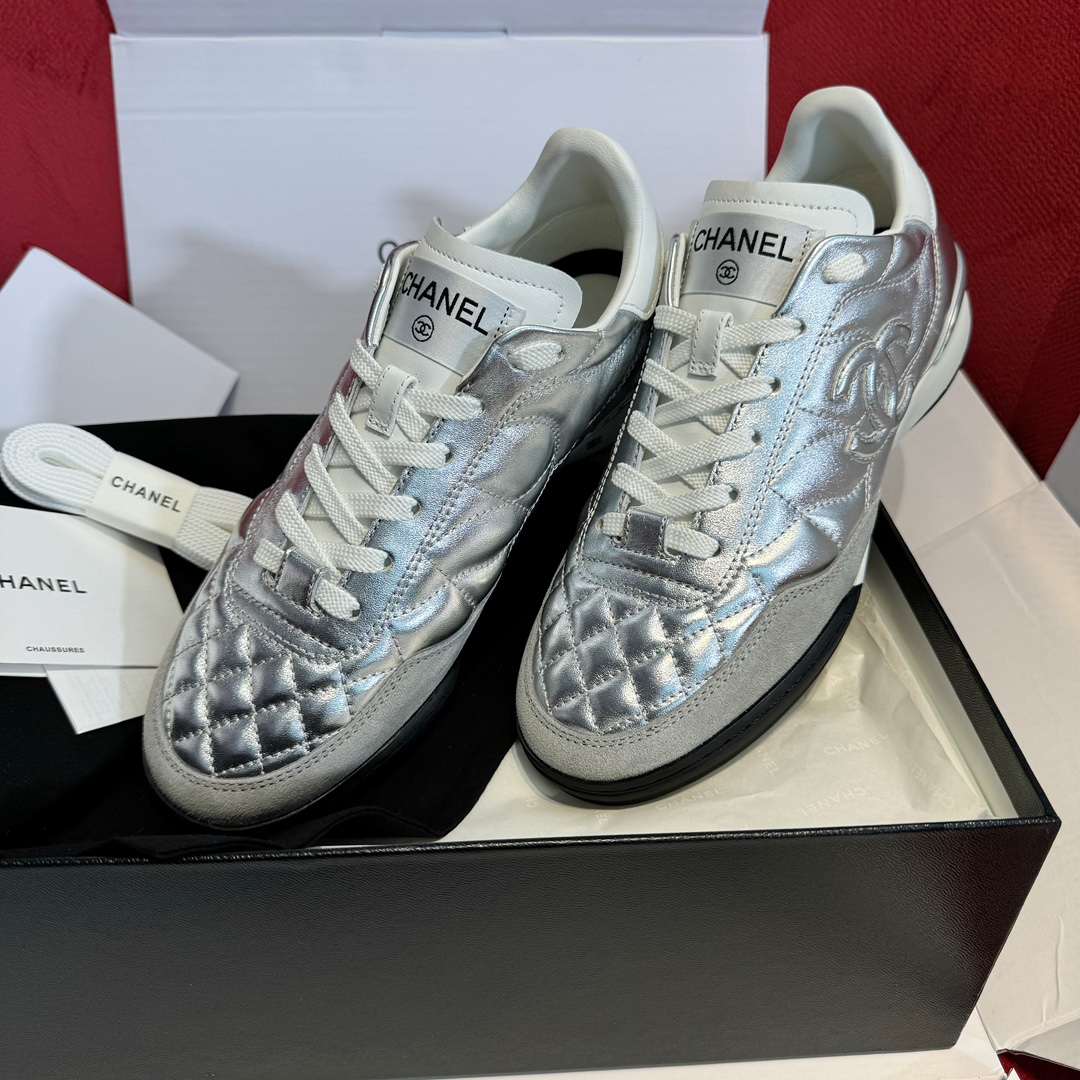 NO:646057,Silver and white details, casual shoes/sneakers, sneakers19860909银色白色细节,休闲鞋/运动鞋,sneakers,Women's Shoes