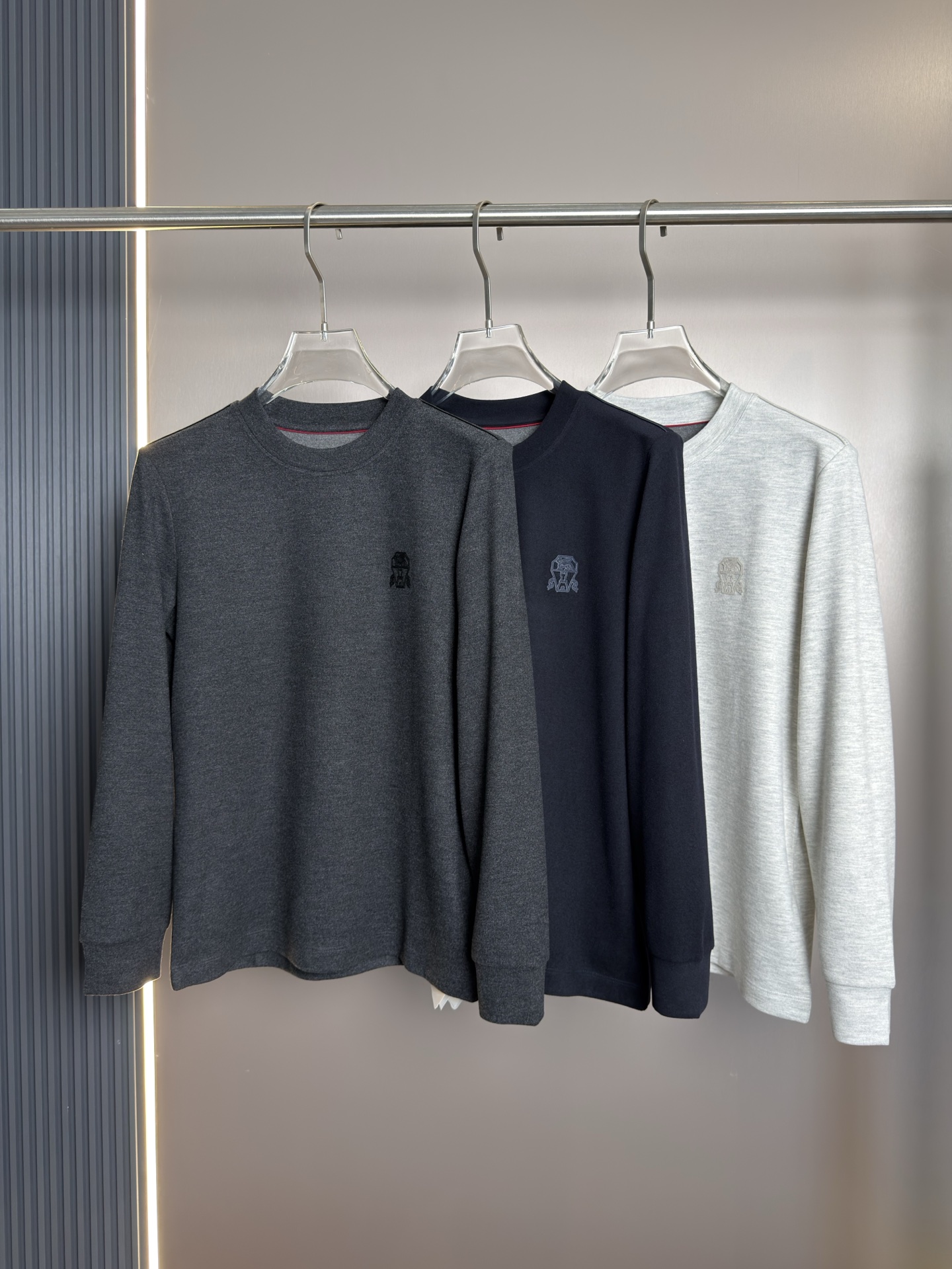 Brunello Cucinelli Logo Crewneck Sweatshirt
