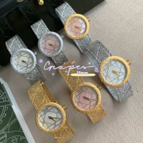 Dior Master Quality Watch - 25mm & 30mm - New Face Design 1 Dior Master Quality Watch - 25mm & 30mm - New Face Design
