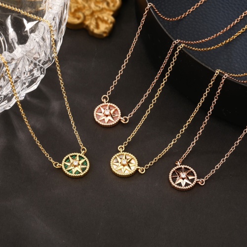 Dior Lucky Compass Necklace, Eight-Pointed Star Pendant, Gold and White 1 Dior Lucky Compass Necklace, Eight-Pointed Star Pendant, Gold and White