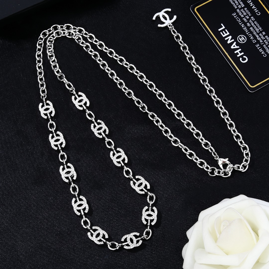  小香 Chanel 新品腰链 代购级别 一比一品质 香奈鹅 系列 经典cc logo 风格高级百搭 高
