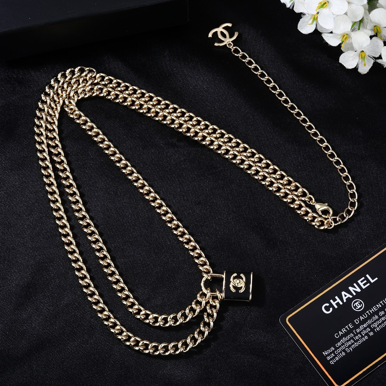 小香 Chanel 新品腰链 代购级别 一比一品质 香奈鹅 系列 风格高级百搭 高级感爆棚 现货