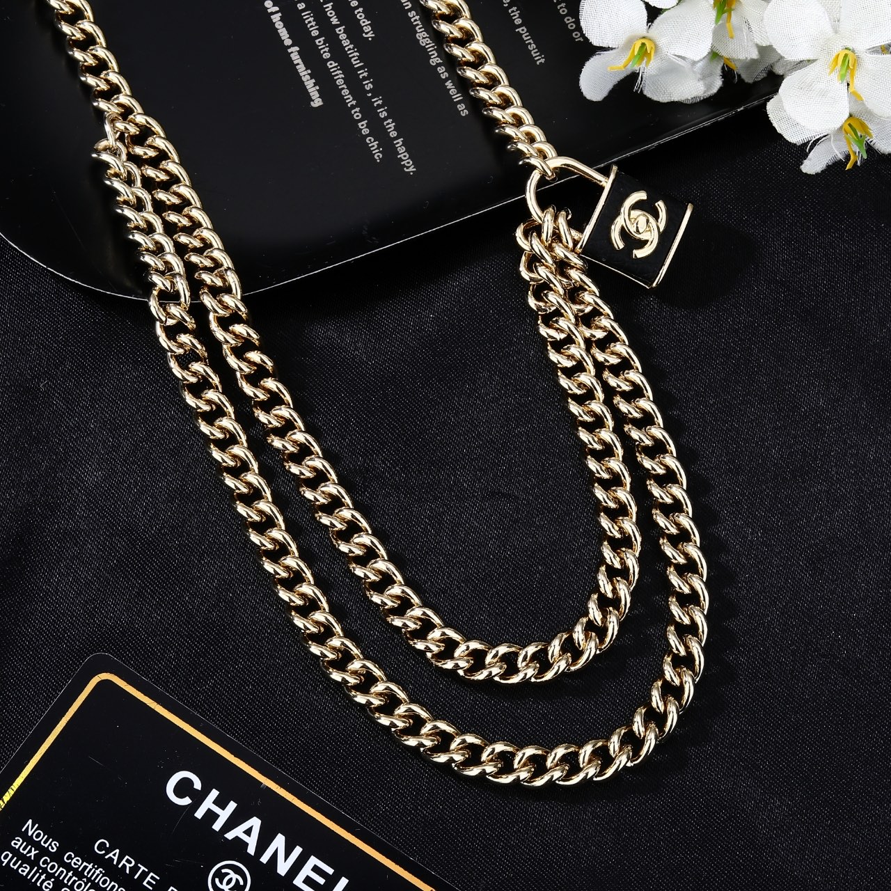 小香 Chanel 新品腰链 代购级别 一比一品质 香奈鹅 系列 风格高级百搭 高级感爆棚 现货