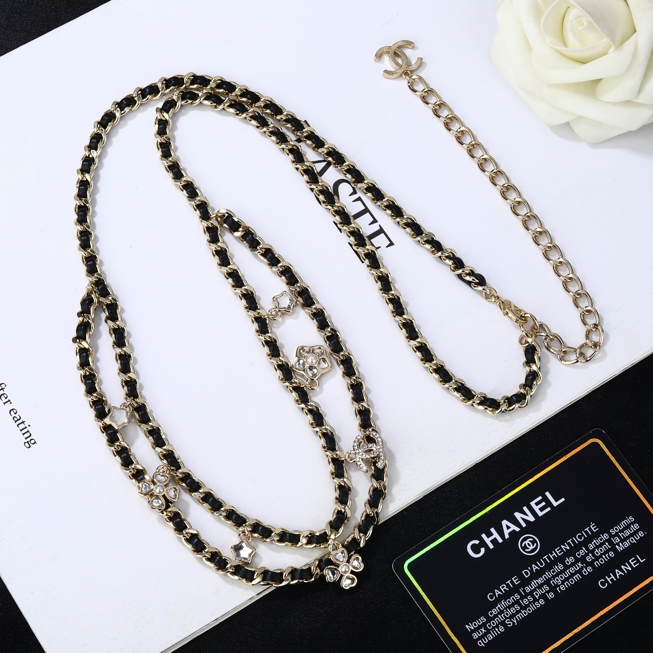 小香 Chanel 新品腰链 代购级别 一比一品质 香奈鹅 系列 风格高级百搭 高级感爆棚 现货