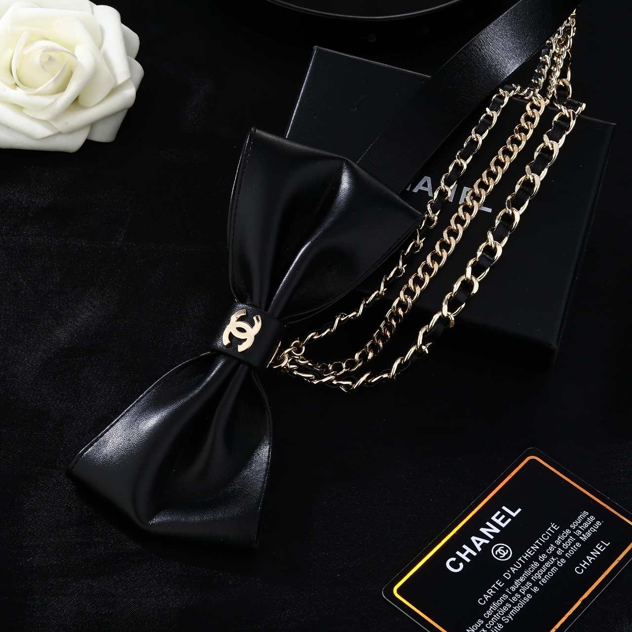 小香 Chanel 头层牛皮腰链 代购级别 一比一品质 香奈鹅 系列 风格高级百搭 高级感爆棚 现货