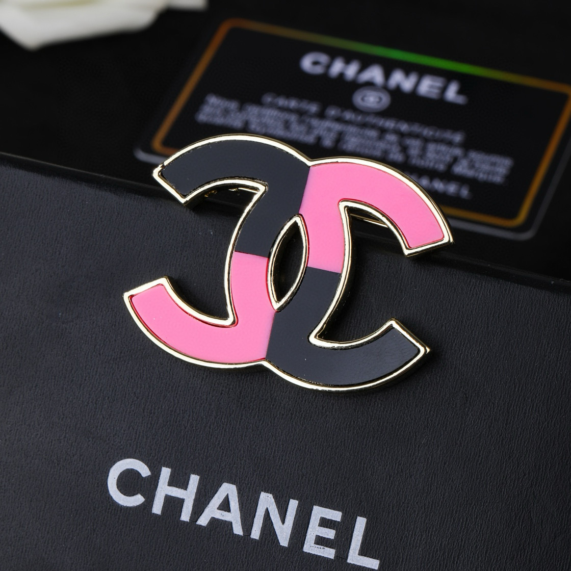 Chanel 小香Chanel新款滴油双C胸针
