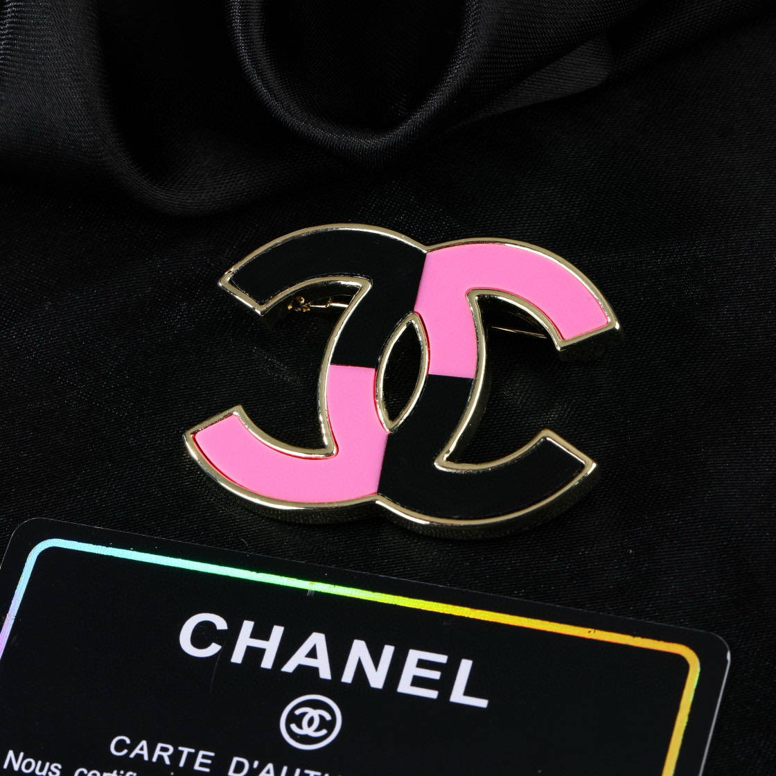 Chanel 小香Chanel新款滴油双C胸针