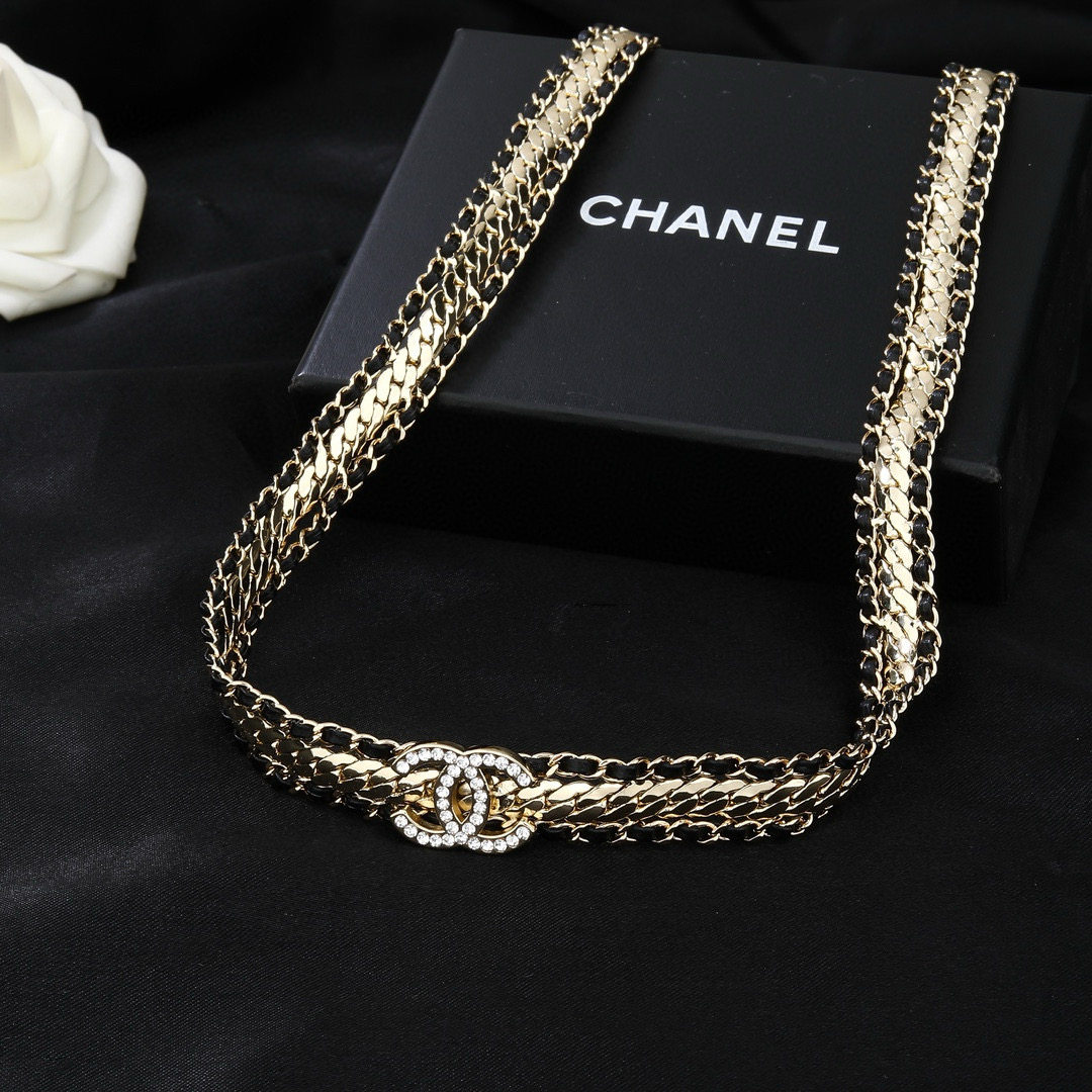 小香 Chanel 新品💗腰链 代购级别 一比一品质 香奈鹅 系列 经典cc logo 风格高级百搭 高