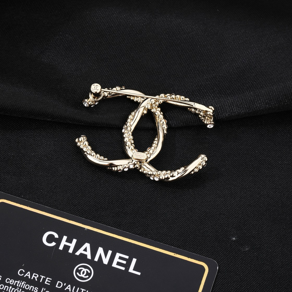 Chanel CHANEL 香奈儿新款双C胸针