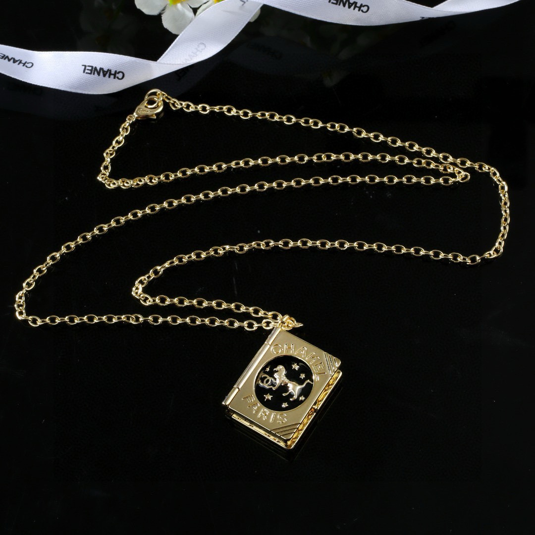 Nuevo collar de león de Chanel, material de latón, idéntico al original, súper bonito y elegante, diseño llamativo y ve…