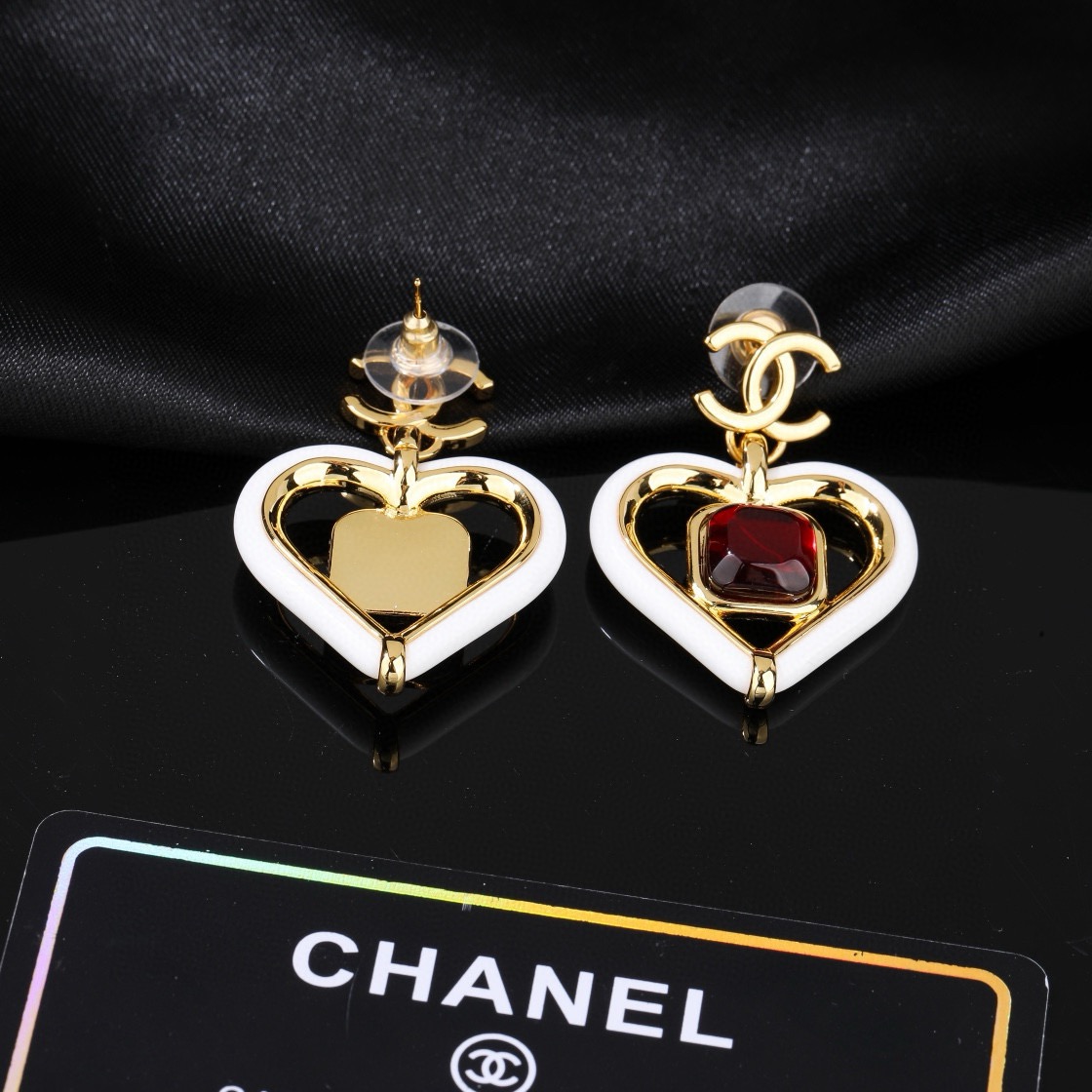 香奈儿 Chanel 高定典藏传世高定珠宝耳环项链戒指首饰 #BE933595 7