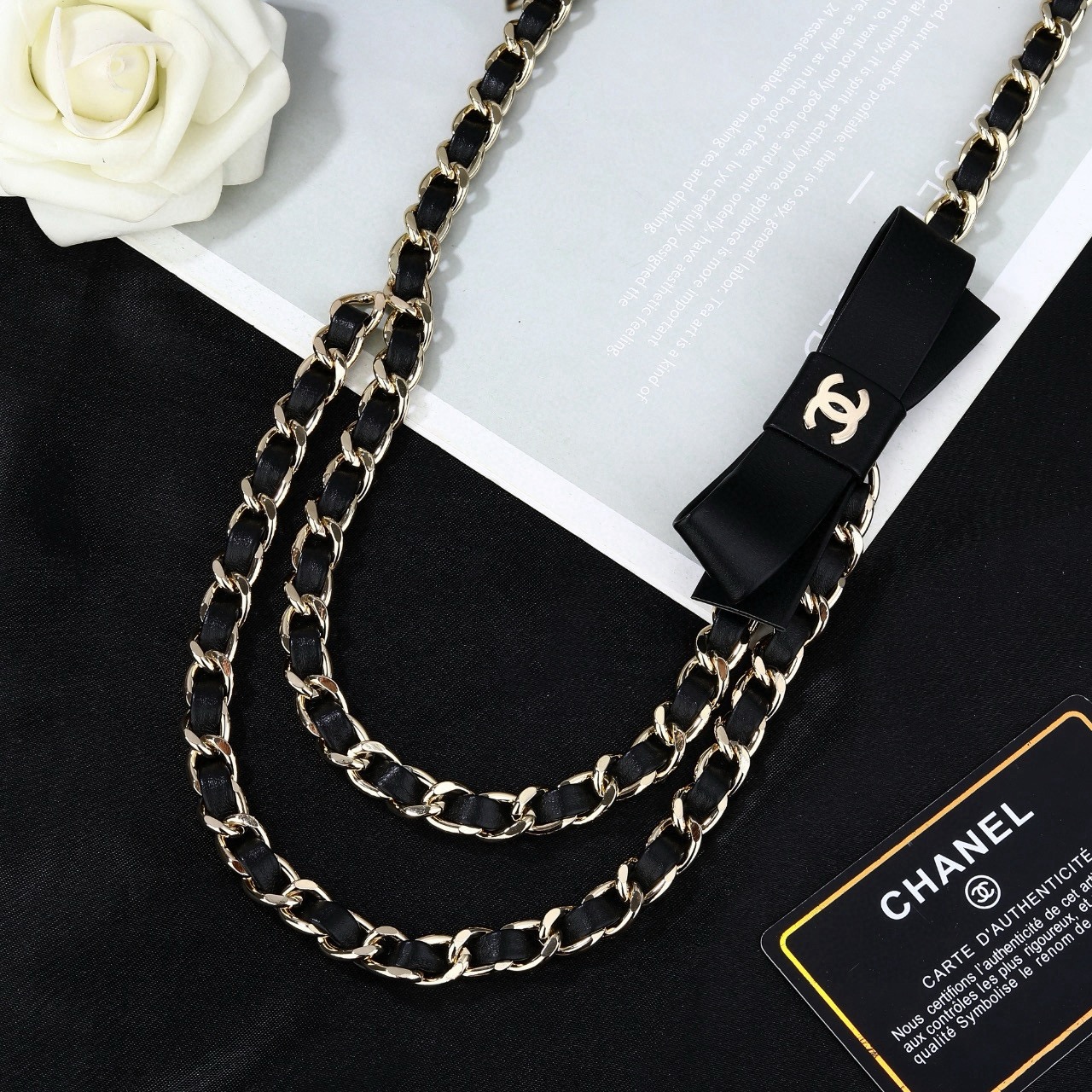 小香 Chanel 新品腰链 代购级别 一比一品质 香奈鹅 系列 风格高级百搭 高级感爆棚 现货