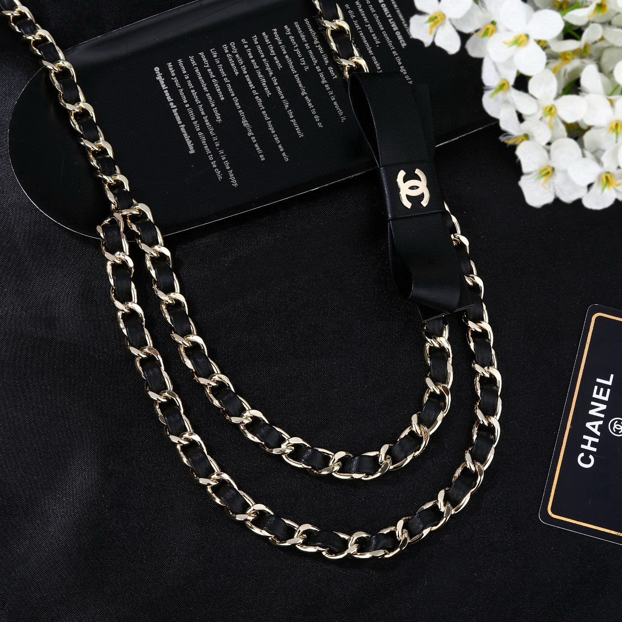 小香 Chanel 新品腰链 代购级别 一比一品质 香奈鹅 系列 风格高级百搭 高级感爆棚 现货
