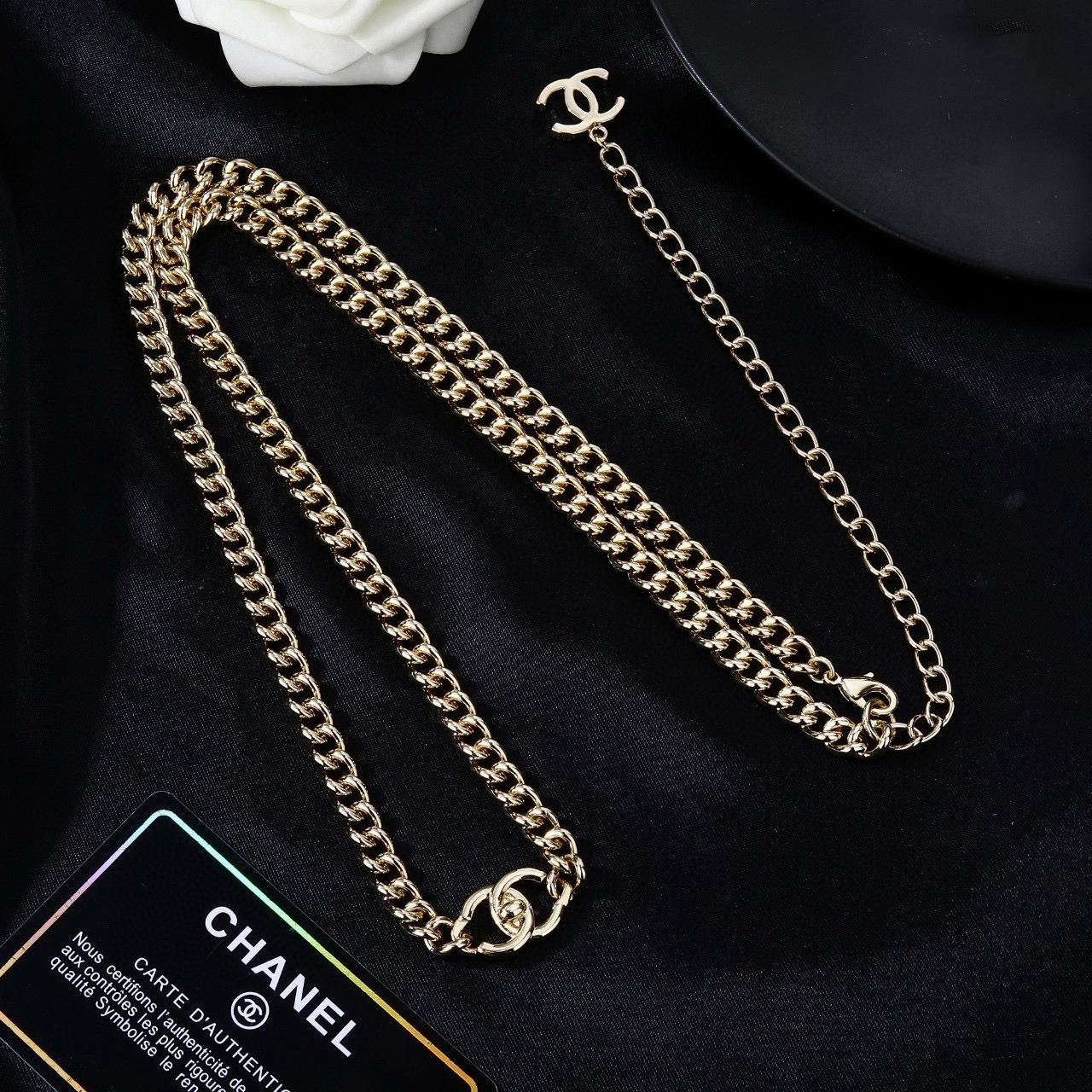 小香 Chanel 新品腰链 代购级别 一比一品质 香奈鹅 系列 风格高级百搭 高级感爆棚 现货