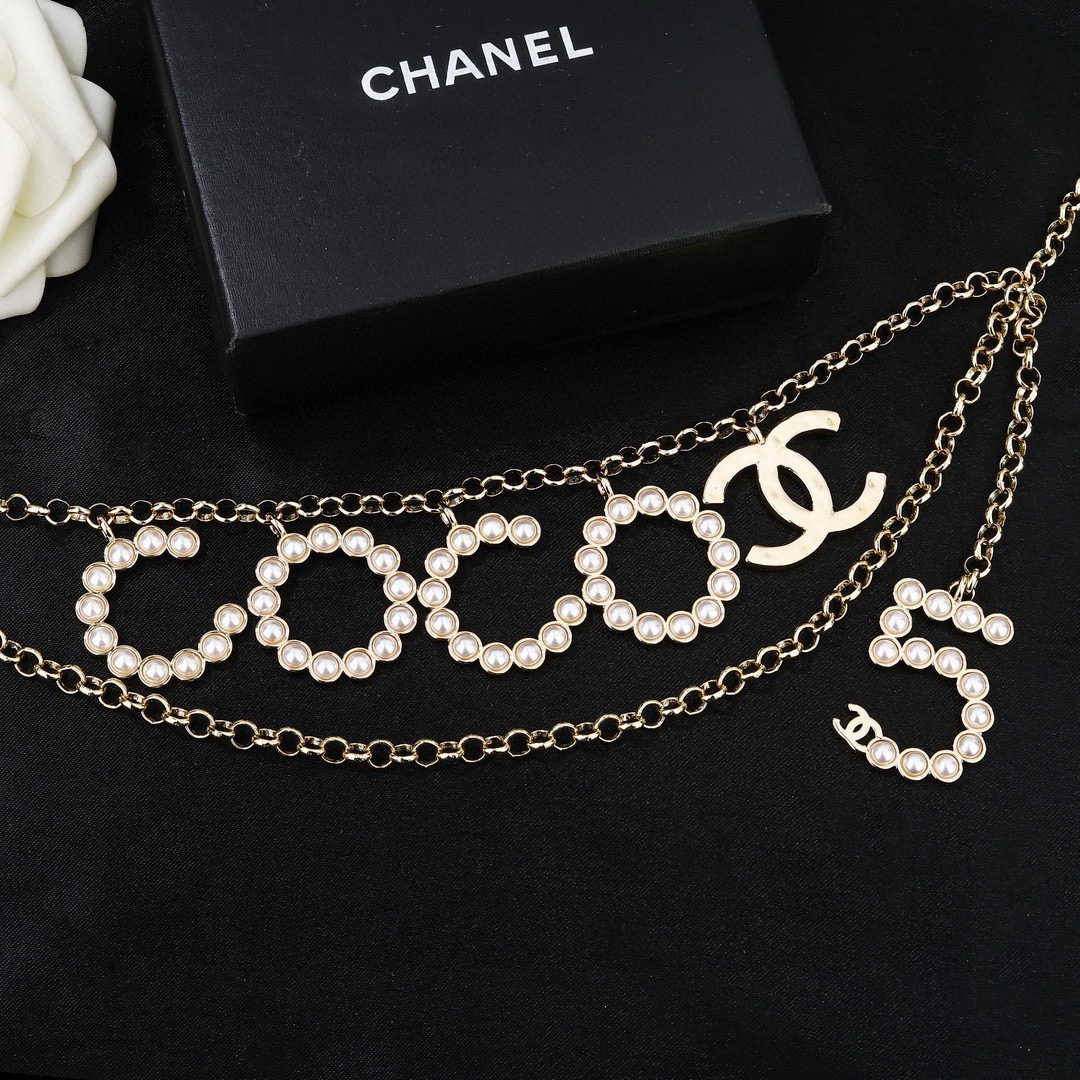 小香 Chanel 新品腰链 代购级别 一比一品质 香奈鹅 系列 经典cc logo 风格高级百搭 高级