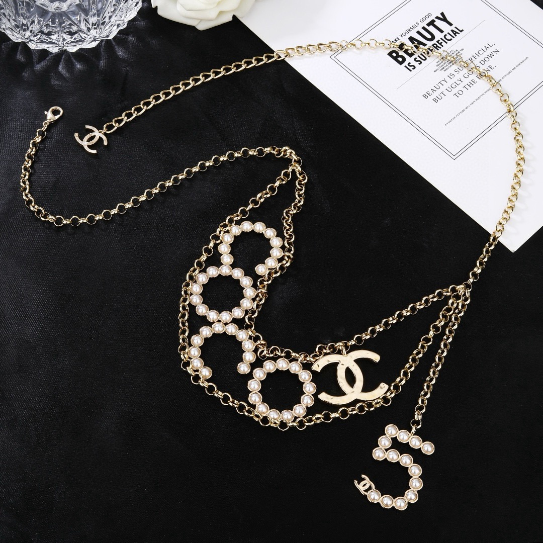 小香 Chanel 新品腰链 代购级别 一比一品质 香奈鹅 系列 经典cc logo 风格高级百搭 高级