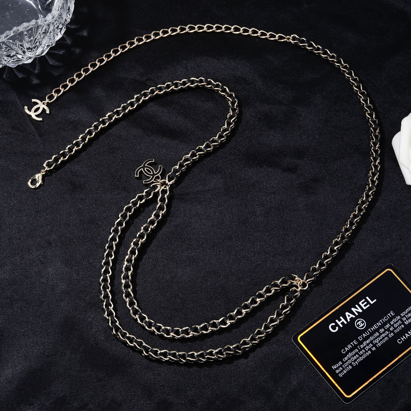 小香 Chanel 新品腰链 代购级别 一比一品质 香奈鹅 系列 经典cc logo 风格高级百搭 高级