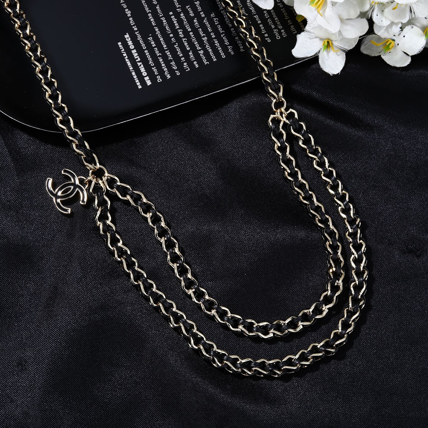 小香 Chanel 新品腰链 代购级别 一比一品质 香奈鹅 系列 经典cc logo 风格高级百搭 高级