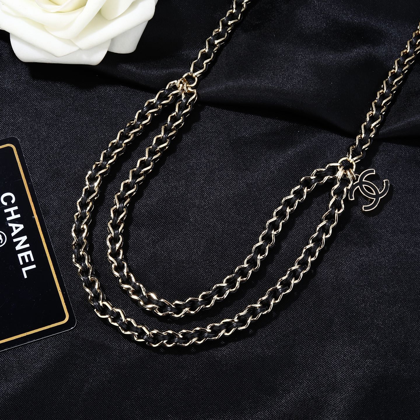 小香 Chanel 新品腰链 代购级别 一比一品质 香奈鹅 系列 经典cc logo 风格高级百搭 高级