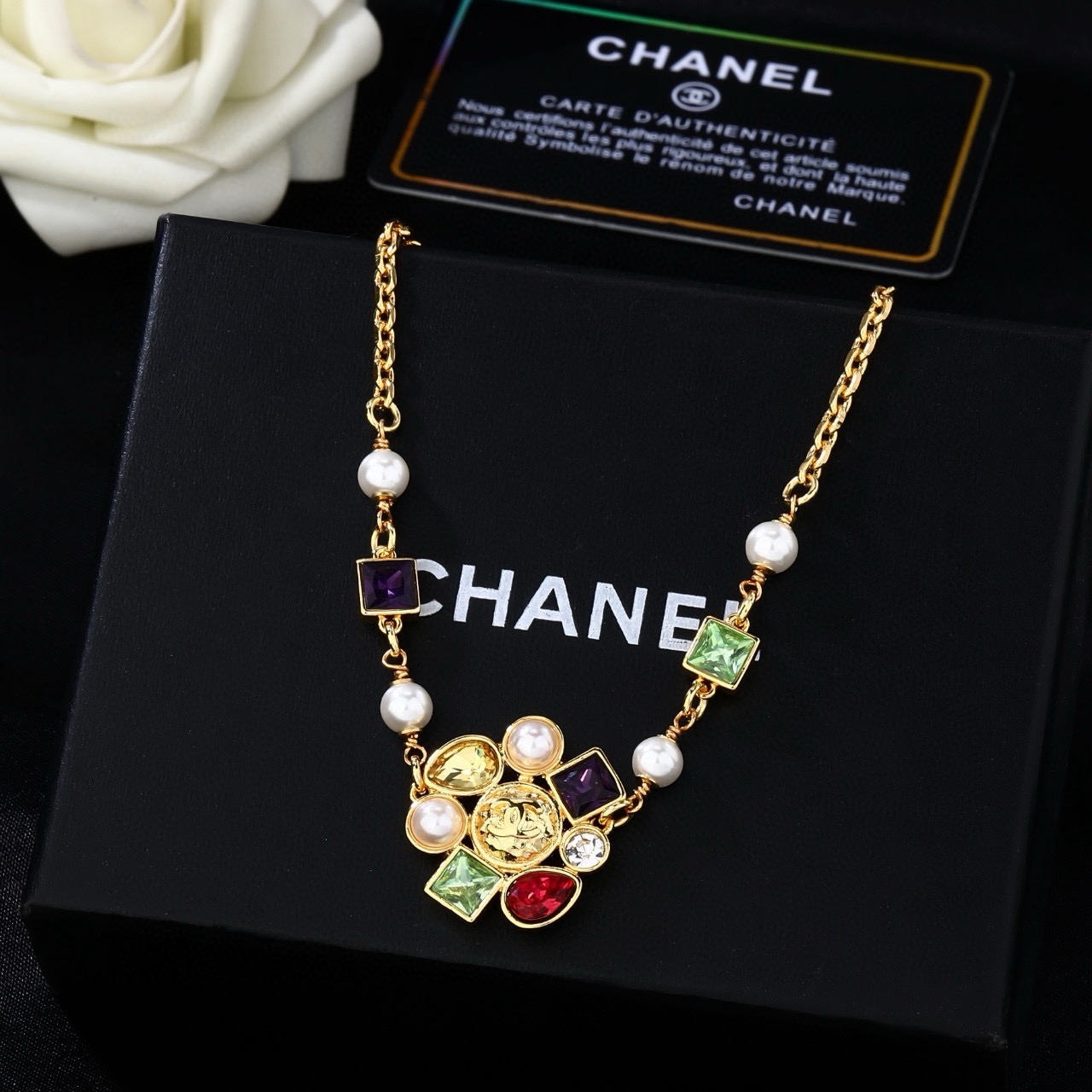 香奈儿 Chanel  新款项链 别有心机设计的一款 超级完美 时髦元素添加