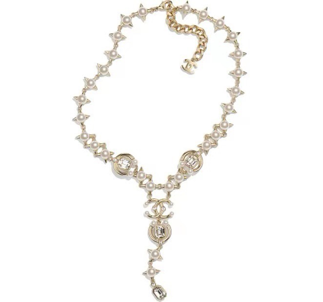 小香 Chanel 2021 新款项链  专柜同步上新 双C项链 精工打造原版一致黄铜材质