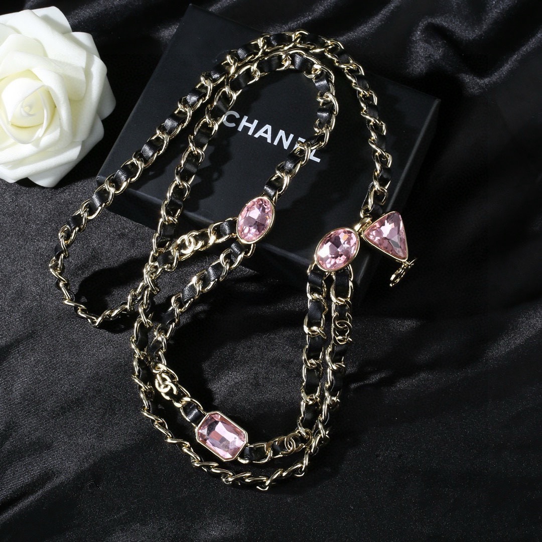 小香 Chanel 新品 字母腰链 代购级别 一比一品质 香奈鹅 系列 方形 经典cc logo 风格高
