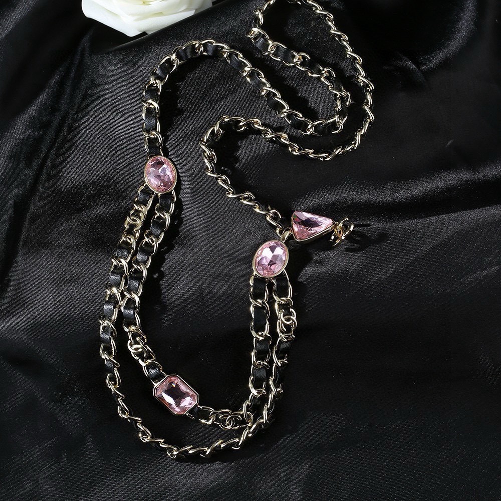 小香 Chanel 新品 字母腰链 代购级别 一比一品质 香奈鹅 系列 方形 经典cc logo 风格高