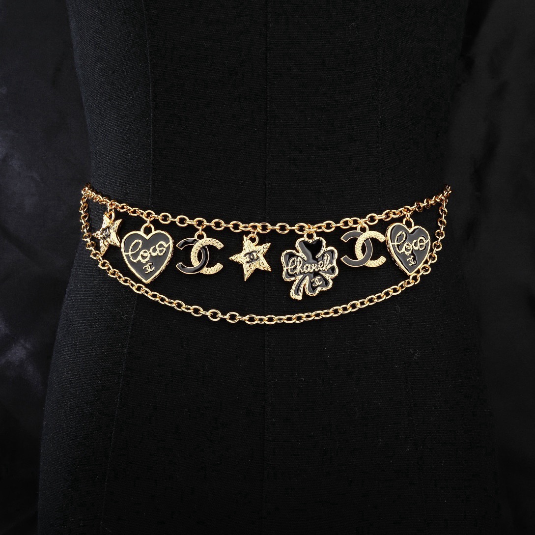 小香 Chanel 新品腰链 代购级别 一比一品质 香奈鹅 系列 风格高级百搭 高级感爆棚 现货