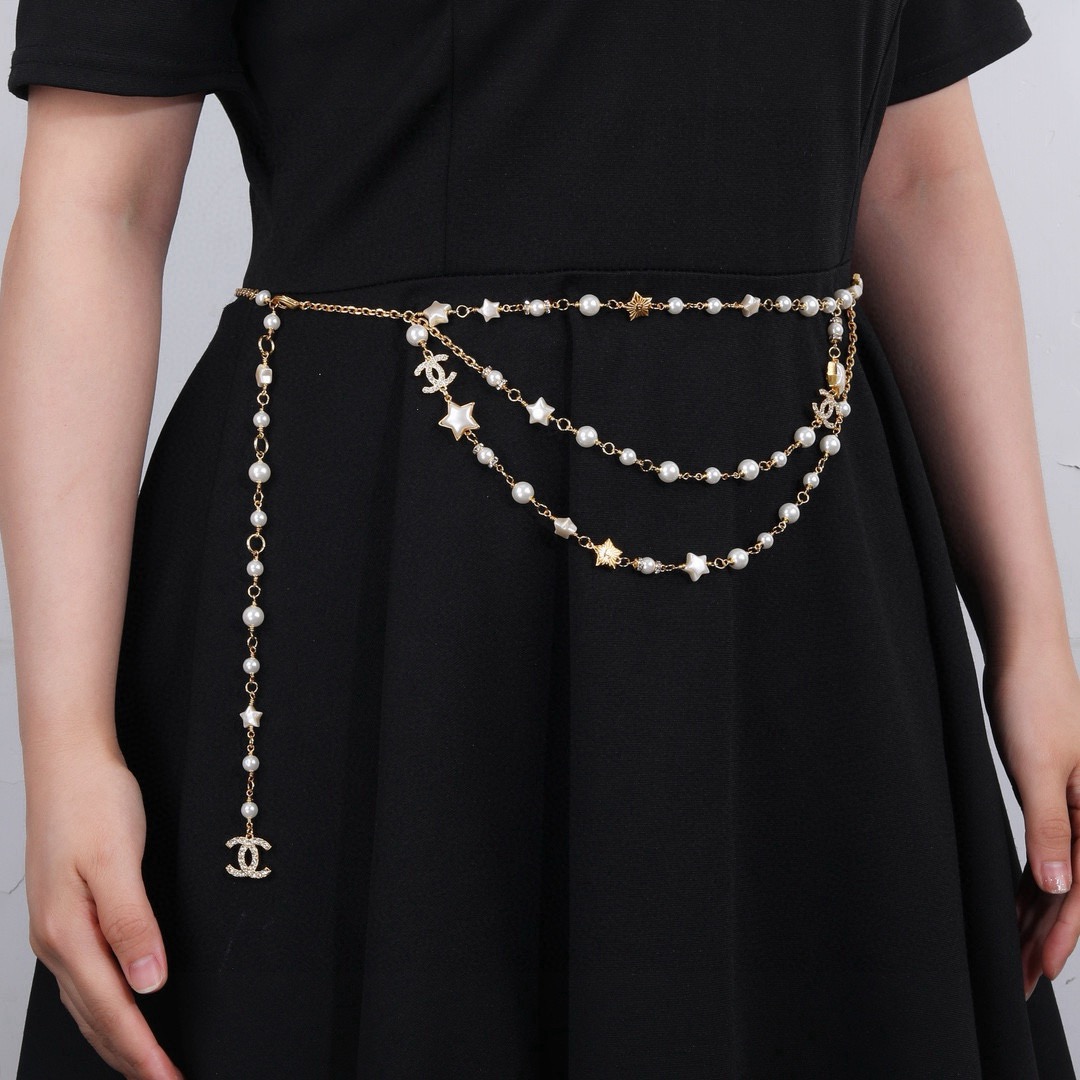 小香 Chanel 新品腰链 代购级别 一比一品质 香奈鹅 系列 风格高级百搭 高级感爆棚 现货
