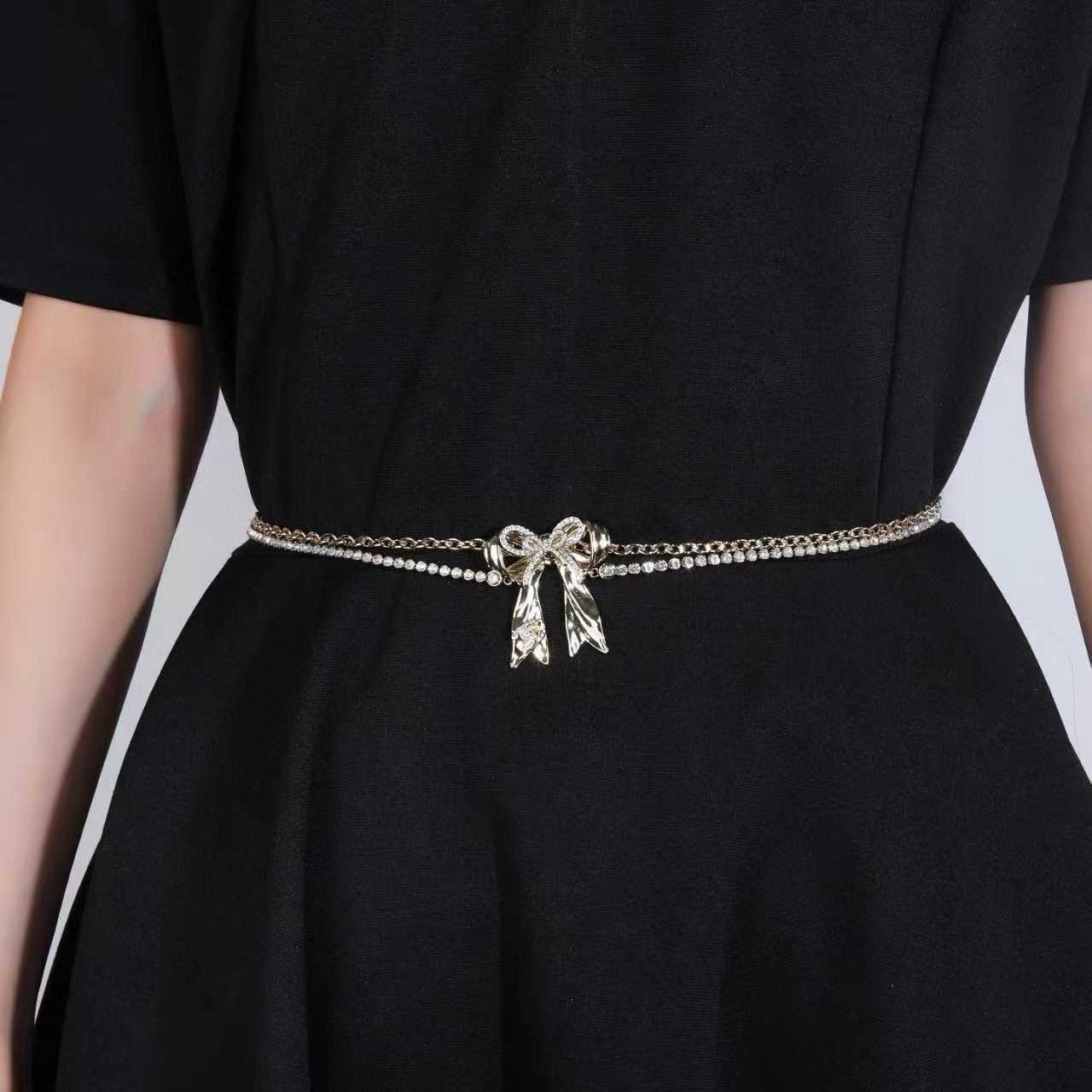 小香 Chanel 新品腰链 代购级别 一比一品质 香奈鹅 系列 风格高级百搭 高级感爆棚 现货