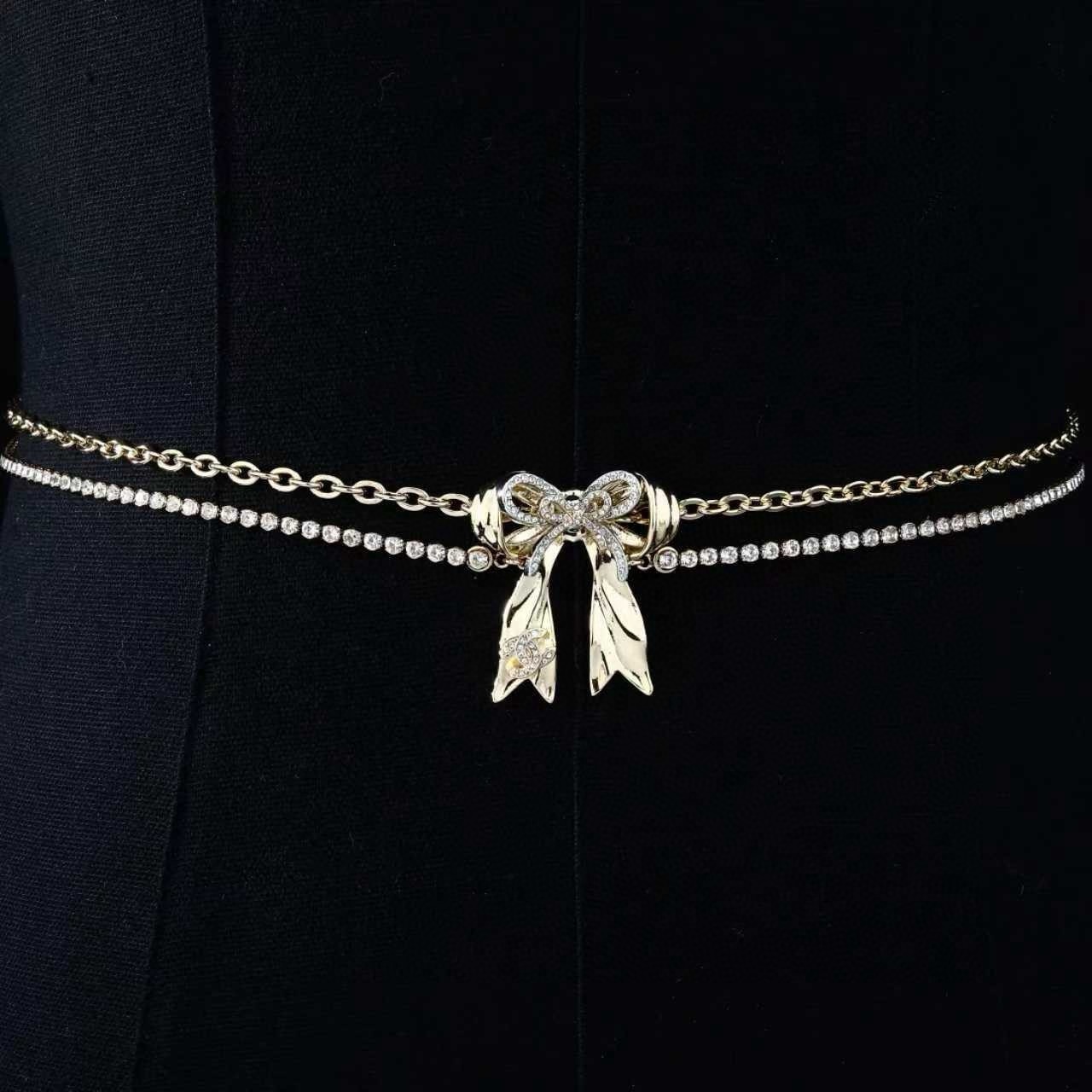 小香 Chanel 新品腰链 代购级别 一比一品质 香奈鹅 系列 风格高级百搭 高级感爆棚 现货